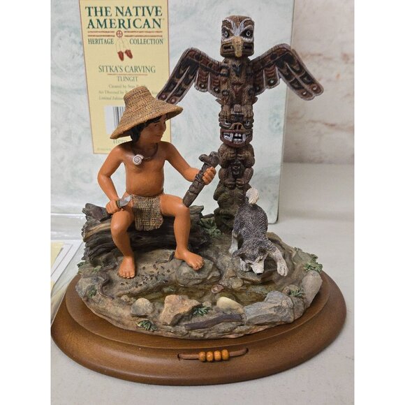 The Native American Heritage Collection Other - The Native American Heritage Collection Sitka's Carving Figurine